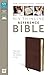 NIV, Thinline Reference Bible, Bonded Leather, Burgundy, Red Letter Edition