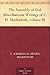 The Assembly of God Miscellaneous Writings of C. H. Mackintosh, volume III
