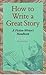 How to Write a Great Story:...