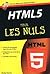 HTML 5 Poche pour les nuls (French Edition)