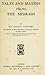 Tales and Maxims from the Midrash by Samuel Rapaport