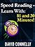 Speed Reading - Learn with $1 and 30 Minutes!