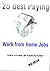 Work at Home Jobs: The 25 B...