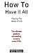 How To Have It All - Playin...