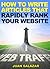 How To Write Articles That Rapidly Rank Your Website (The Home Entrepreneur:)