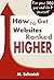 How To Get Websites Ranked Higher