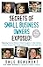 Secrets of small business o...