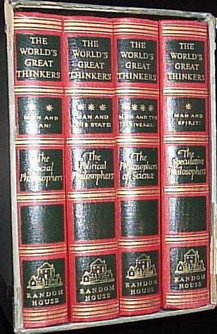 The World's Great Thinkers, 4 Vols