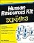 Human Resources Kit For Dummies