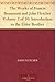 The Works of Francis Beaumont and John Fletcher Volume 2 of 10: Introduction to the Elder Brother