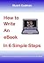 How to Write an eBook In 6 Simple Steps