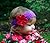 Crochet headband with flower sizes baby to adult