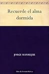 Recuerde el alma dormida Book cover for Recuerde el alma dormida