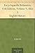 Encyclopaedia Britannica, 11th Edition, Volume 9, Slice 5 English History