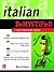 Italian Demystified: A Self-teaching Guide