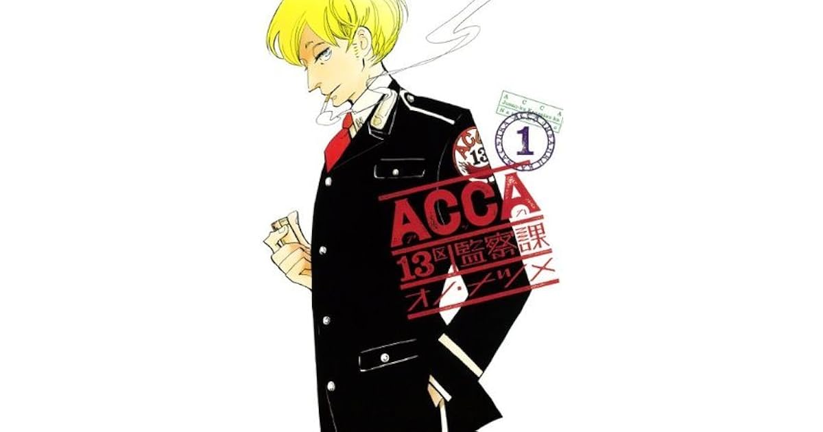 Acca13区監察課 1 Acca 13 Ku Kansatsu Ka 1 By Natsume Ono