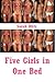 Five Girls in One Bed: A Lesbian Group Sex Story