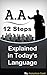 12 Steps of AA - The 12 Step Recovery Program of AA Explained... by Anonymous