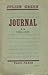 Derniers beaux jours (Journal 1935-1939)
