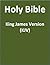 Holy Bible: Authorized King James Version (KJV)