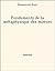 Fondements de la métaphysique des moeurs