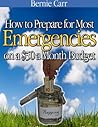 How to Prepare for Most Emergencies on a $50 a Month Budget
