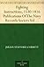 Fighting Instructions, 1530-1816 Publications Of The Navy Records Society Vol. XXIX.