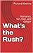 What's the Rush? by Richard  Watkins