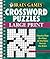 Crossword Puzzles: Large Print (Brain Games)