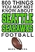 800 Things You May Not Know About The Seattle Seahawks