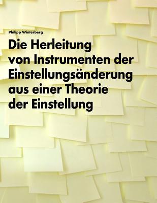 Die Herleitung von Instrumenten der Einstellungsänderung aus einer Theorie der Einstellung