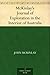 McKinlay's Journal of Exploration in the Interior of Australia