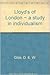 Lloyd's of London: A Study in Individualism