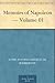 Memoirs of Napoleon — Volume 01