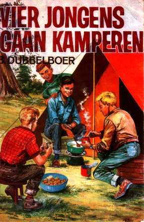 Vier jongens gaan kamperen