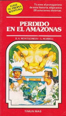 Portada de Perdido en el Amazonas, de R.A. Montgomery