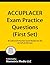 ACCUPLACER Exam Practice Questions (First Set) by ACCUPLACER Exam Secrets Tes...