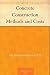Concrete Construction Methods and Costs