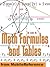 Math Formulas and Tables: A...