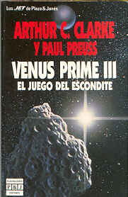 Portada de Venus Prime III: El juego del escondite, de Arthur C. Clarke
