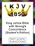 KJV 1850 King James Bible with Strong's Concordance (Student's Edition)