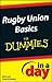 Rugby Union Basics In A Day For Dummies by Nick Cain