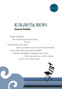 Kirjoita runo! Opas aloittelevalle runoilijalle (Paperback)