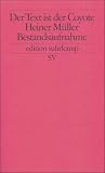 Der Text Ist Der Coyote
