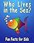 Who Lives in The Sea? - Fun Facts For Kids! Picture Book About Marine Animals + Quiz!