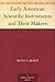 Early American Scientific Instruments and Their Makers