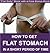 How to Get a Flat Stomach in a Short Period of Time - The Belly Fat Diet & Exercise Guide. "Flat Belly" Book with a Free Bonus Book