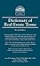 Dictionary of Real Estate Terms