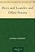 Hero and Leander and Other Poems by Christopher Marlowe