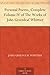 Personal Poems, Complete Volume IV of The Works of John Greenleaf Whittier
